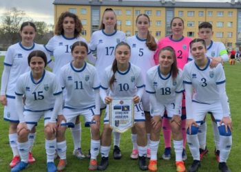 Kombëtarja e Kosovës U16 e vajzave fitojnë ndaj Estonisë në ndeshjen hapëse të turneut të UEFA-s