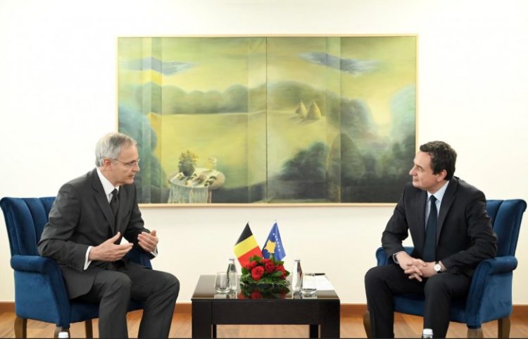 Kurti dhe Cuvelier diskutojnë për bashkëpunim në sundimin e ligjit
