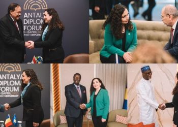 Osmani takon ministrat e jashtëm të gjashtë shteteve nga Afrika dhe Lindja e Mesme
