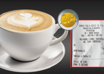 2025 Një makiato në Prishtinë bëhet 2 euro