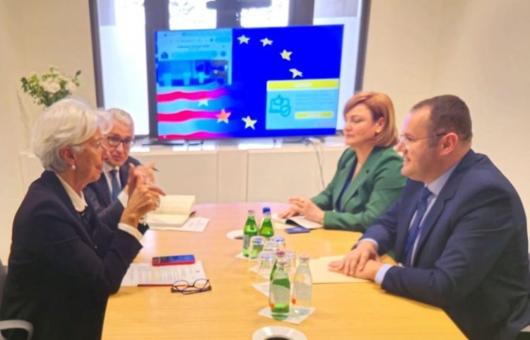 Guvernatori Ismaili takon presidenten e BQE-së, Christine Lagarde