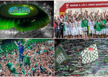 Stadiumi i bukur i skuadrës që bën gara në ligën e katërtë të Turqisë: Ata shënuan rekord shikuesish dhe festuan titullin