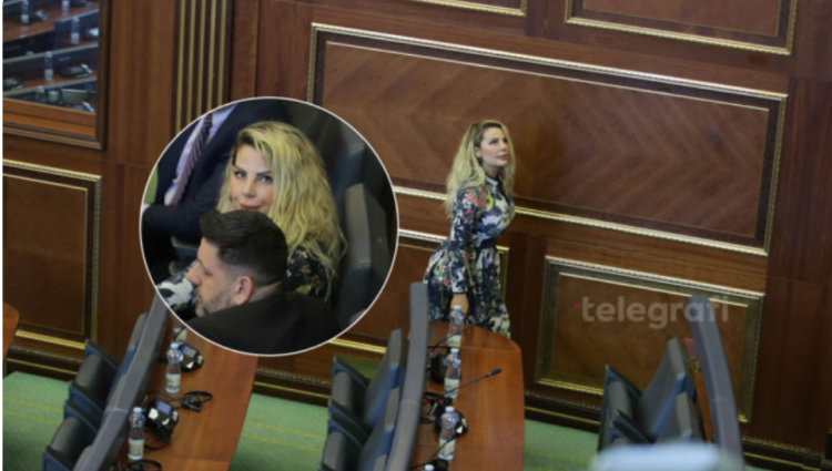 Duda Balje shkëlqen në Kuvend, deputetja boshnjake tërheq vëmendjen me elegancën e saj në një ditë tensioni politik