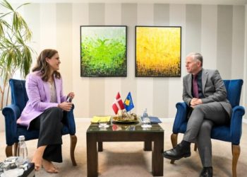 Bislimi mirëpriti ministren për Çështje Evropiane të Danimarkës, diskutuan rreth progresit demokratik