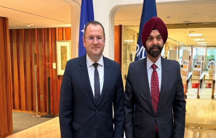 Ismaili dhe presidenti i Bankës Botërore flasin për bashkëpunim strategjik