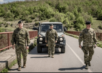 KFOR-i kroat patrullon në Komunën e Prizrenit