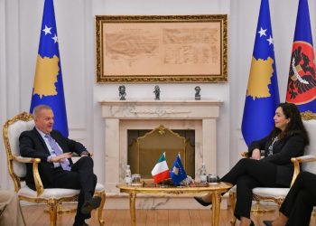 Osmani në takim lamtumirës me De Riun: Italia, mbështetëse thelbësore