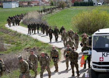 Mbi 800 ushtarë morrën pjesë në marshimin DANCON në Kosovë, u organizua nga kontingjenti danez i KFOR-it