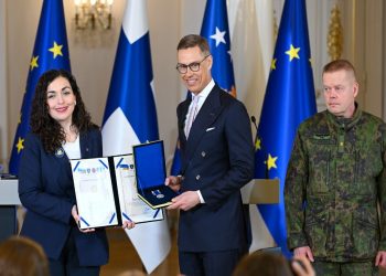 U ndau medalje, Osmani i quan heronj paqeruajtësit finlandez