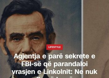 Agjentja e parë sekrete e FBI-së që parandaloi vr*asjen e Linkolnit: Ne nuk flemë kurrë