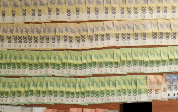 Katër shtetas të Serbisë në Merdar u kapën me mbi 51.000 euro të padeklaruara