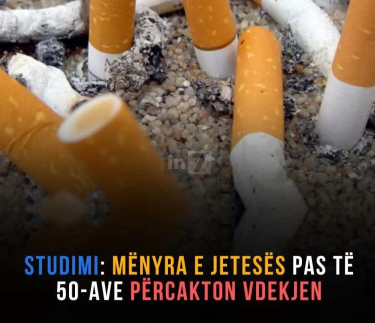 Studimi: Mënyra e jetesës pas të 50-ave përcakton v*dekjen