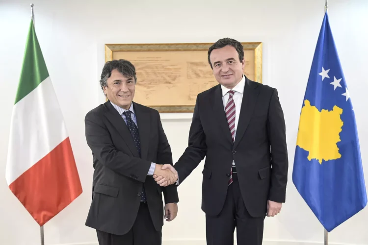 Kurti takon ambasadorin e ri të Italisë, flasin për partneritetin mes dy vendeve