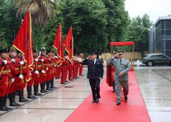 Gjenerallejtënant Bashkim Jashari, në vizitë zyrtare në Shqipëri