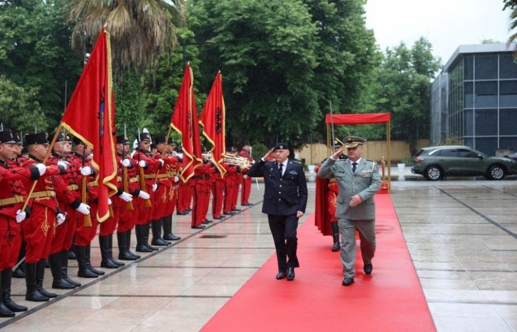 Gjenerallejtënant Bashkim Jashari, në vizitë zyrtare në Shqipëri