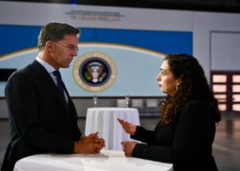 Osmani në SHBA bisedon me shefin e NATO-s për situatën e sigurisë në Kosovë