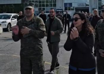 Osmani përshëndet kontigjentin e FSK-së që do të trajnohet në ShBA