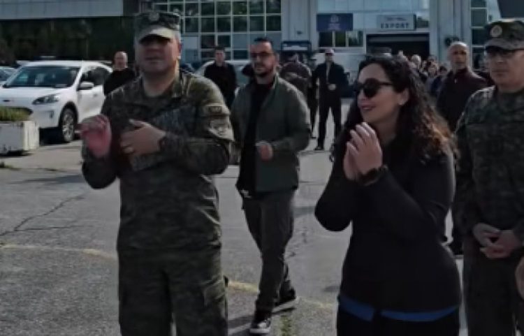 Osmani përshëndet kontigjentin e FSK-së që do të trajnohet në ShBA