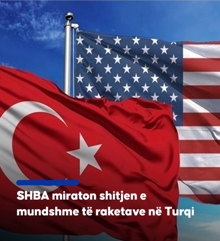SHBA miraton shitjen e mundshme të raketave në Turqi
