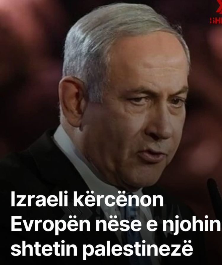 Izraeli kër*cënon Evropën nëse e njohin shtetin palestinezë