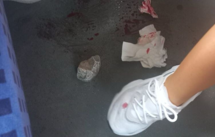 Raportohet për sulm me gurë ndaj pasagjerëve të trenit në Grabovc