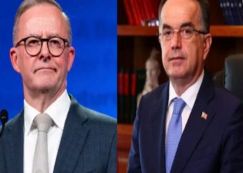 U rizgjodh në krye të qeverisë australiane, Begaj uron Anthony Albanese