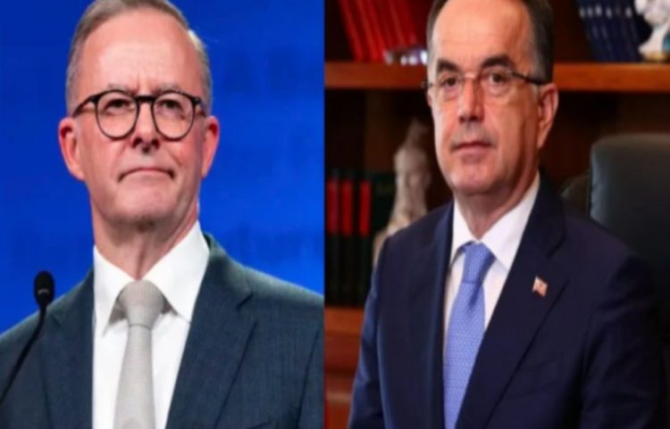 U rizgjodh në krye të qeverisë australiane, Begaj uron Anthony Albanese