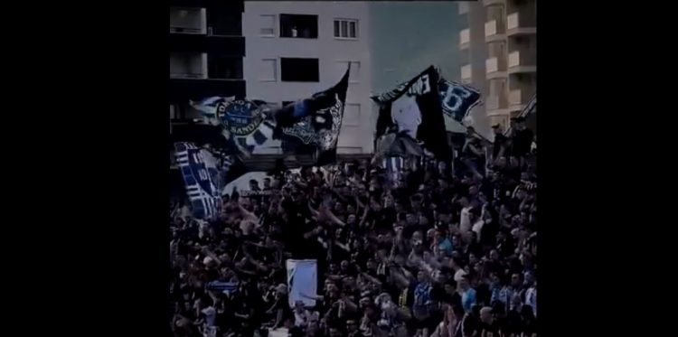 Ndeshja Novi Pazar-Partizani, në stadium u thirr: “Nuk do ta merrni kurrë më Kosovën” (VIDEO)