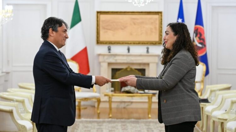 Presidentja pranoi letrat kredenciale nga ambasadori i ri i Italisë