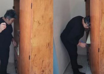 E pazakontë në Lushnje: Dollapi i rrobave kthehet në dhomën e fshehtë të votimit