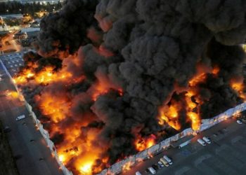 Polonia akuzon Rusinë për zjarrvënie të qëllimshme në një qendër tregtare, në vitin 2024
