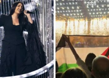 Publikohen pamjet nga Eurovisioni: Publiku thërret “Palestina” gjatë momentit që këngëtarja e Izraelit del në skenë