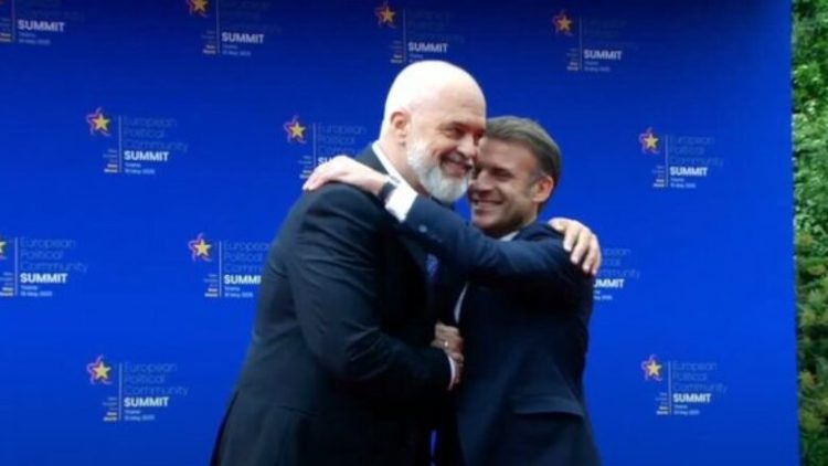 Emmanuel Macron e falënderon në shqip Edi Ramën
