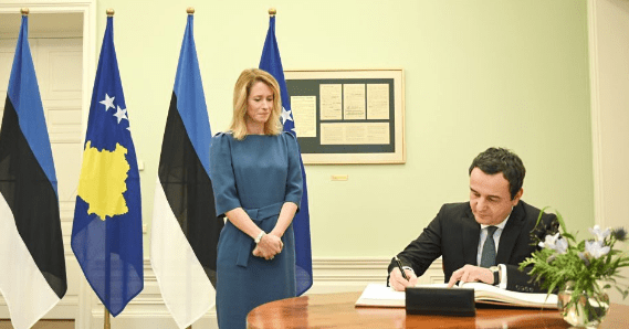 Institucionet e reja dhe dialogu, Kallas sonte në darkë pune me Kurtin