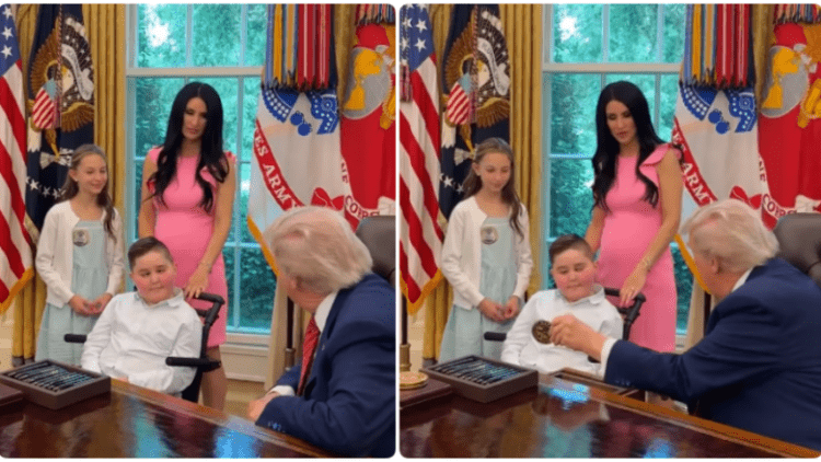 Trump realizon dëshirën e djaloshit të familjes shqiptare – presidenti amerikan i bëri një dhuratë të veçantë