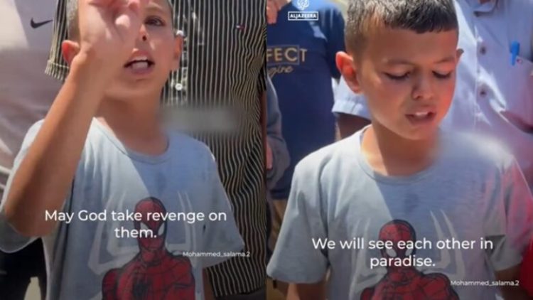 “Zoti do të hakmerret”, lamtumira prekëse e një djali për babain e vrarë në Gaza (Video)