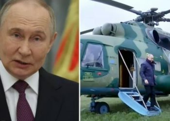 Rusët thojnë se helikopteri i Putinit u shënjestrua nga një sulm me dron në Kursk