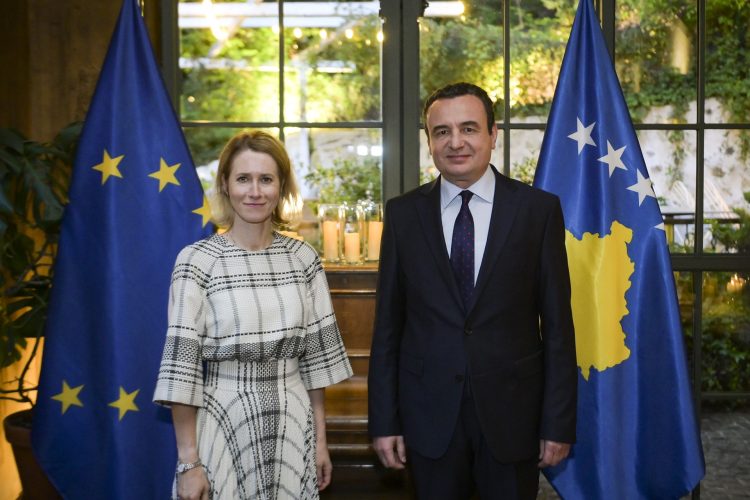 Kryeministri Kurti takoi Përfaqësuesen e Lartë të Bashkimit Evropian për Punë të Jashtme dhe Politikë të Sigurisë, Kaja Kallas