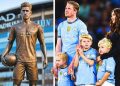 Manchester City nderon Kevin De Bruyne me një statujë të veçantë për dekadën e lavdishme në Etihad