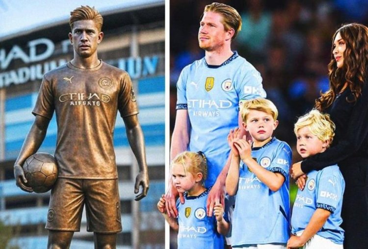 Manchester City nderon Kevin De Bruyne me një statujë të veçantë për dekadën e lavdishme në Etihad