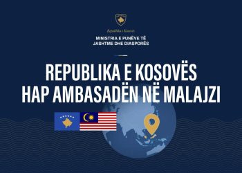 Sot hapet Ambasada e Republikës së Kosovës në Malajzi
