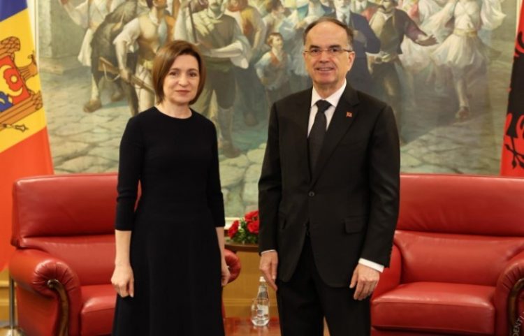 Presidenti Begaj pret presidenten e Moldavisë: Forcojmë marrëdhënien