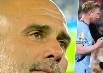 Guardiola u përlot gjatë fjalimit lamtumirës të De Bruyne