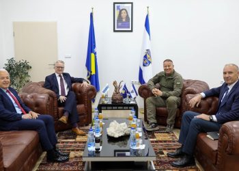 Drejtori i Policisë së Kosovës takohet me ambasadorin e OSBE-së, McGurk