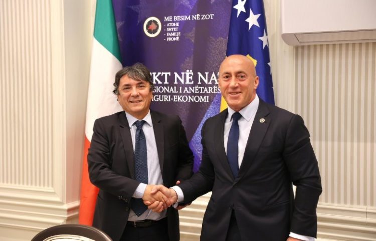 Haradinaj pret në takim Ambasadorin e ri të Italisë në Kosovë