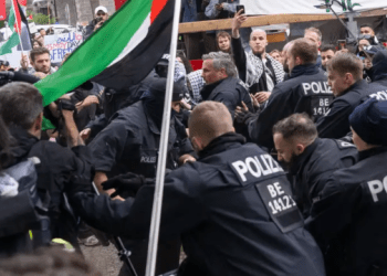 Protesta pro-palestineze në Berlin në Ditën e Nakbës, dhjetëra të pl*agosur