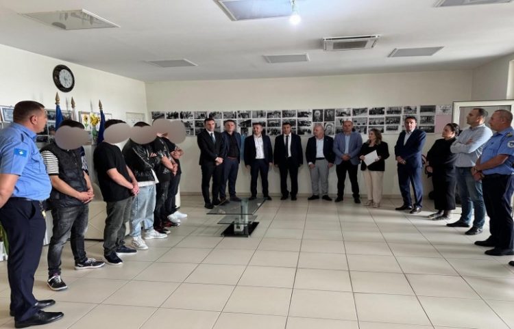 Qendrën Korrektuese të Lipjanit të miturit certifikohen nga Programi `Tops`