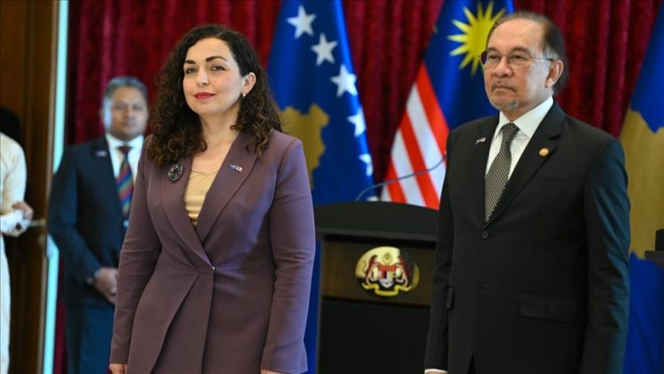 Presidentja Osmani pritet nga kryeministri i Malajzisë, Anwar Ibrahim