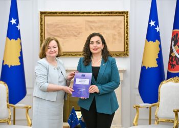 Presidentja Osmani pranoi raportin e Misionit Vëzhgues të BE-së për zgjedhjet parlamentare të vitit 2025