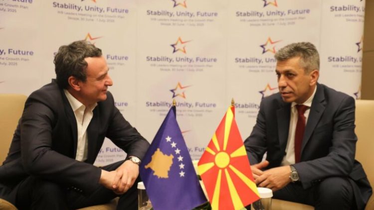 Mexhiti pret Kurtin në Shkup: Biseduam për rrugën evropiane të RMV-së dhe Kosovës